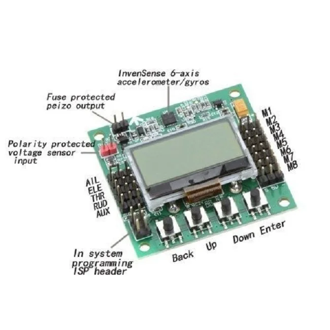 Buy KK 2.1.5 Flight Controller Board With LCD Display