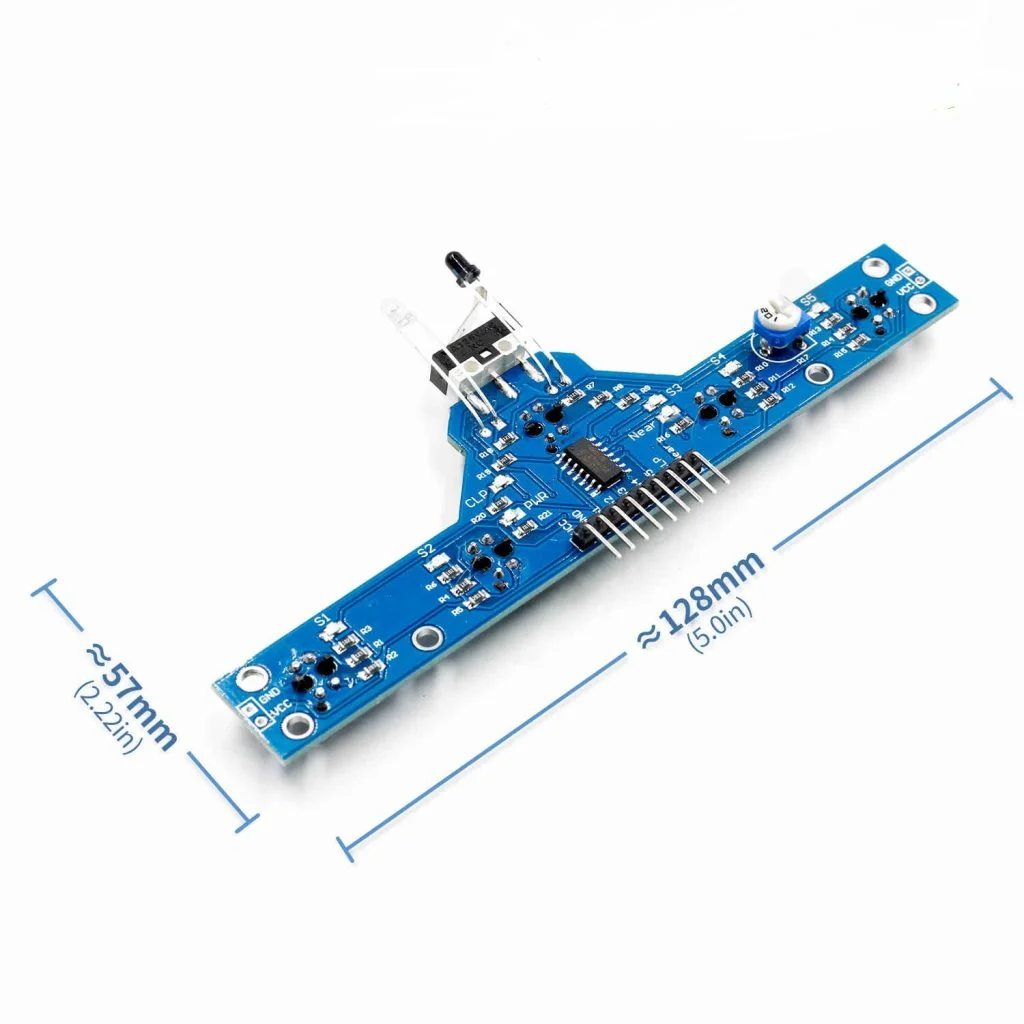 BFD-1000 5-Channel IR Infrared Obstacle Sensor Module