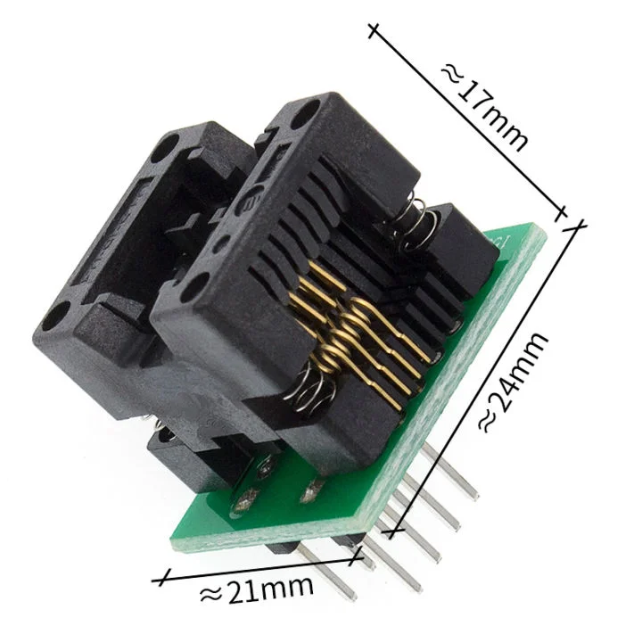Buy 150mil SOIC8 to DIP8 EEPROM Programmer Adapter Socket