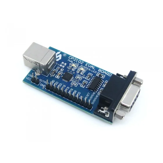 Buy CP2102 USB to Serial Evaluation Board with DB9 & MAX3232