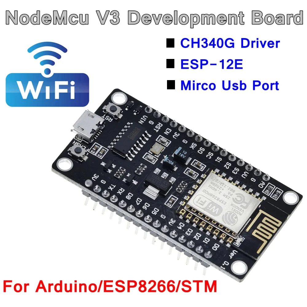 Buy ESP8266 NodeMCU CH340 WiFi IoT Board ESP-12E Module