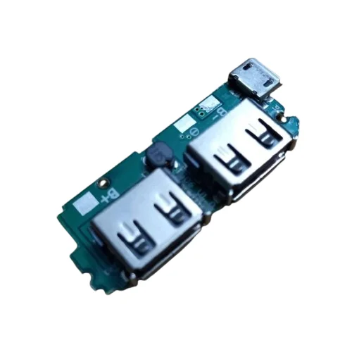 Dual USB Power Bank Circuit Board with BMS 5V 2A Output