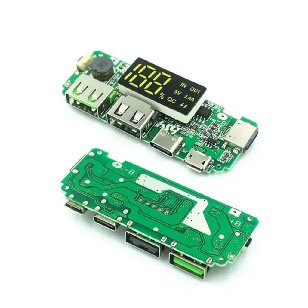 Buy Top Class Type C Dual USB Power Bank Circuit 5V 2.4A