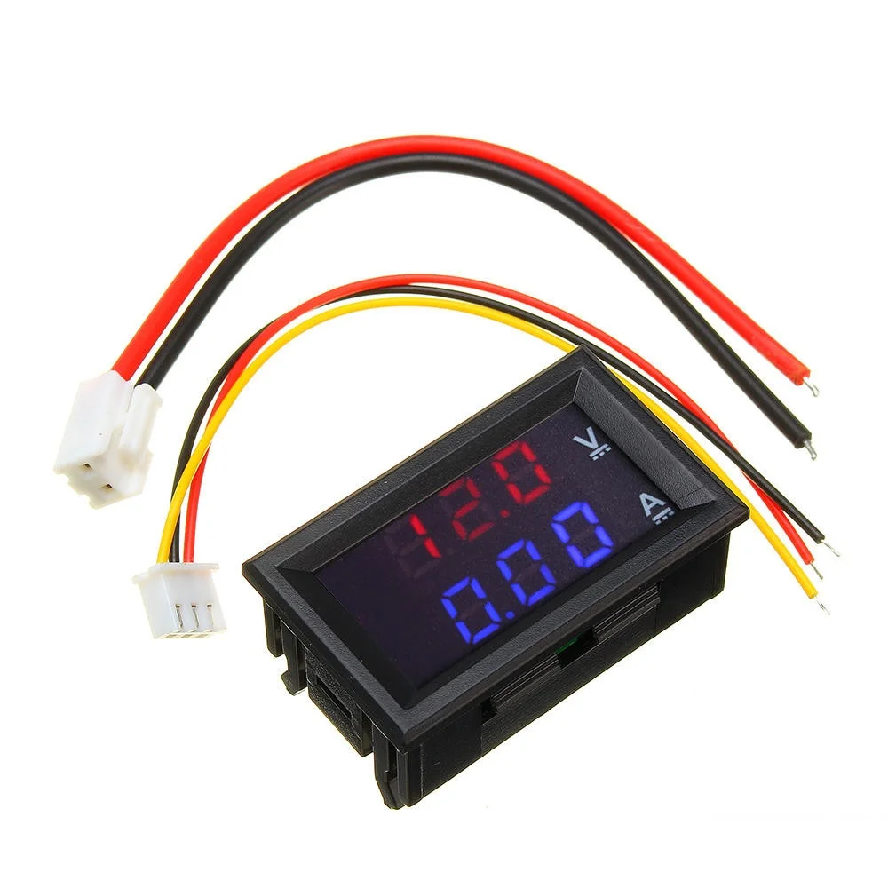 Buy DSN-VC288 DC 100V 10A Dual LED Volt Amp Meter Module