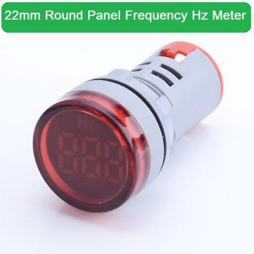 Buy 22mm Round Digital AC Hz Meter 50/60Hz Frequency Display