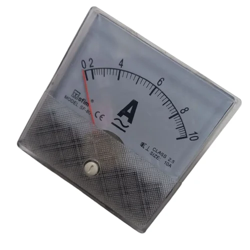 Buy SF-80 Analog AC Ampere Meter 0–10A Square Panel Gauge