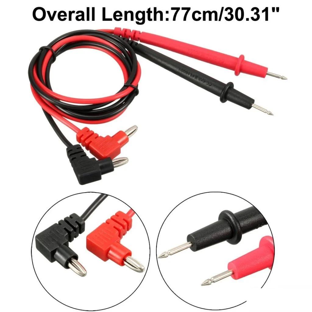 1000V Needle Tip Digital Multimeter Test Probe Leads Pen