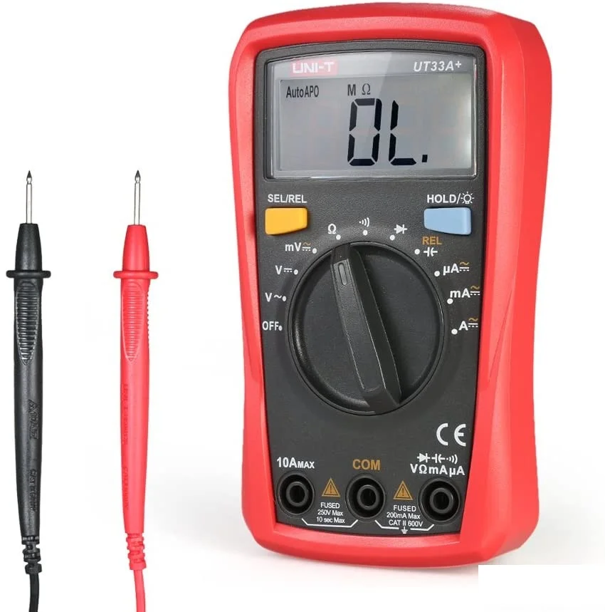 Buy UNI-T UT33A+ Digital Multimeter AC DC Volt Amp Ohm Test