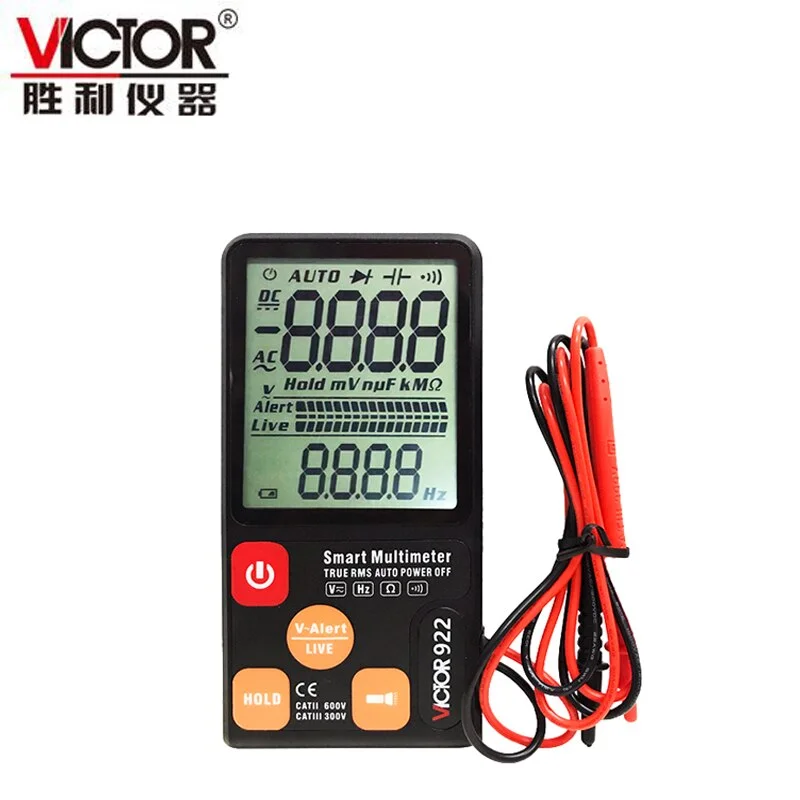Buy Victor VC922 Smart Digital Multimeter True RMS Tester