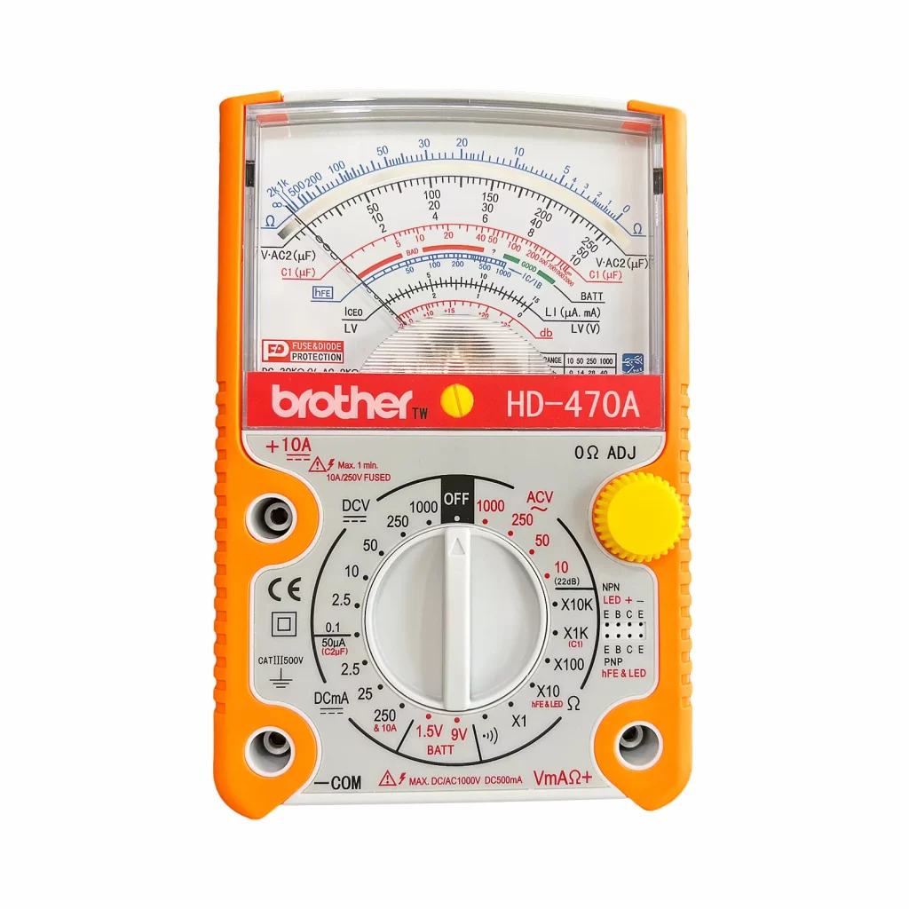 Buy Brother HD-470A Analog Multimeter AC DC AVO Tester
