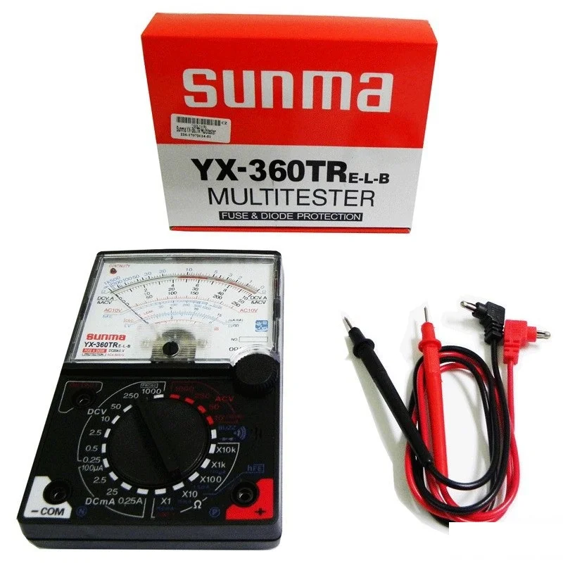 Buy YX-360TR ELB Analog Multimeter Volt Ohm Amp Tester
