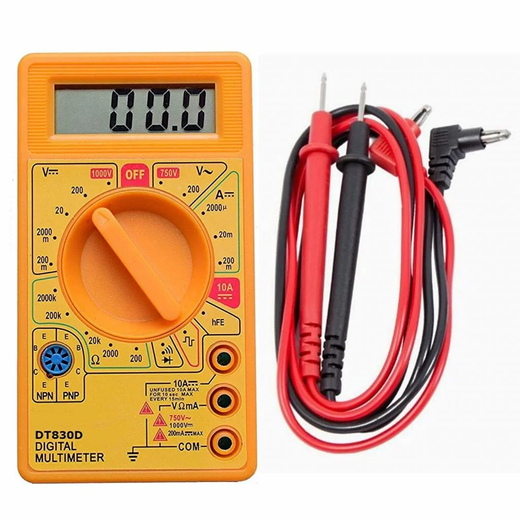 Buy DT830D Mini Digital Multimeter LCD Volt Amp Ohm Meter