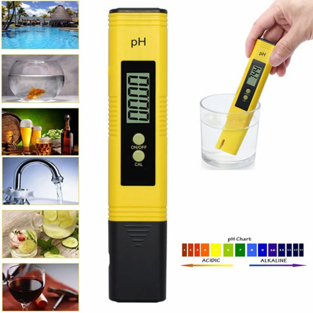 Buy Digital pH Meter Pen Water Tester LCD Pocket Size Tool