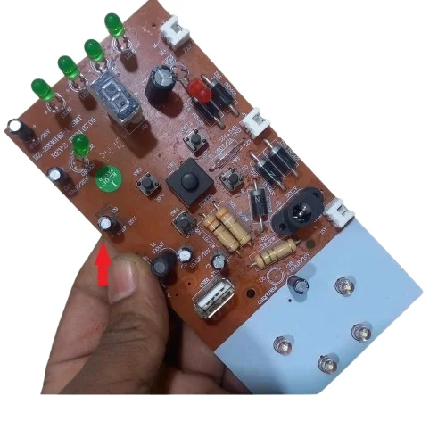 Buy AC DC 2936 12V Rechargeable Fan Circuit With Display