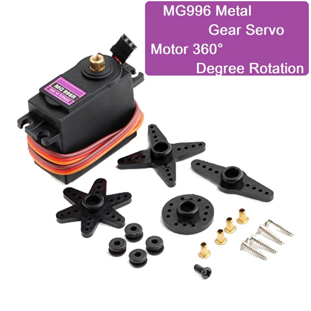 Buy MG996R 360° High Torque Gear Servo Motor for Arduino