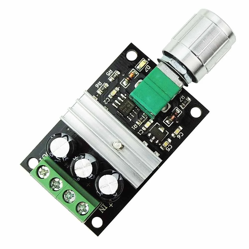 Buy 1203BK DC Motor Speed Controller 6V–28V 3A PWM Module