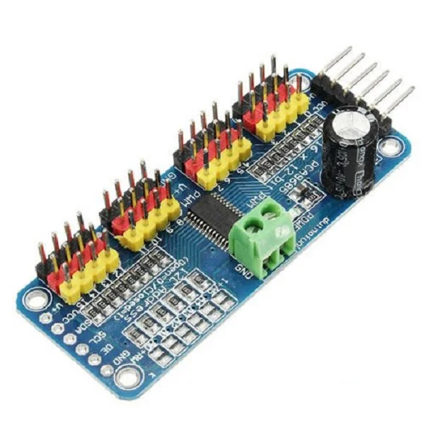 Buy PCA9685 16 Channel 12-Bit PWM Servo Driver for Arduino