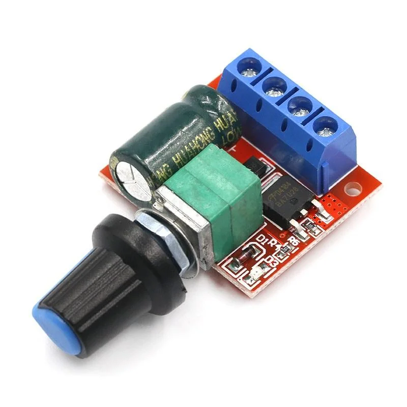 Buy Mini PWM 5A DC Motor Speed Controller 4.5V–35V Module