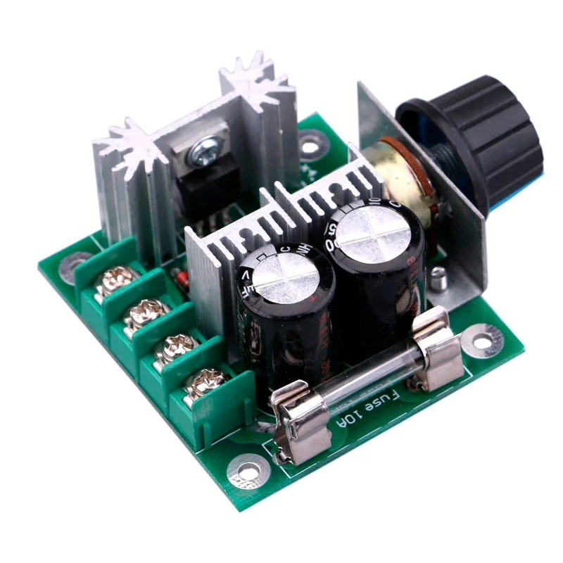 Buy 12V 10A PWM DC Motor Speed Controller 12-40V Adjustable