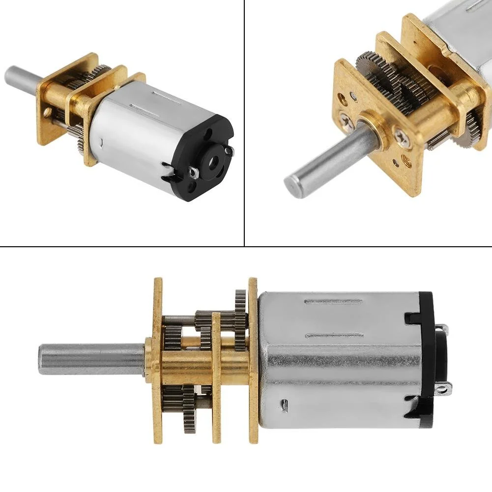 Buy N20 3V-12V DC Gear Motor High Torque Micro Motor DIY