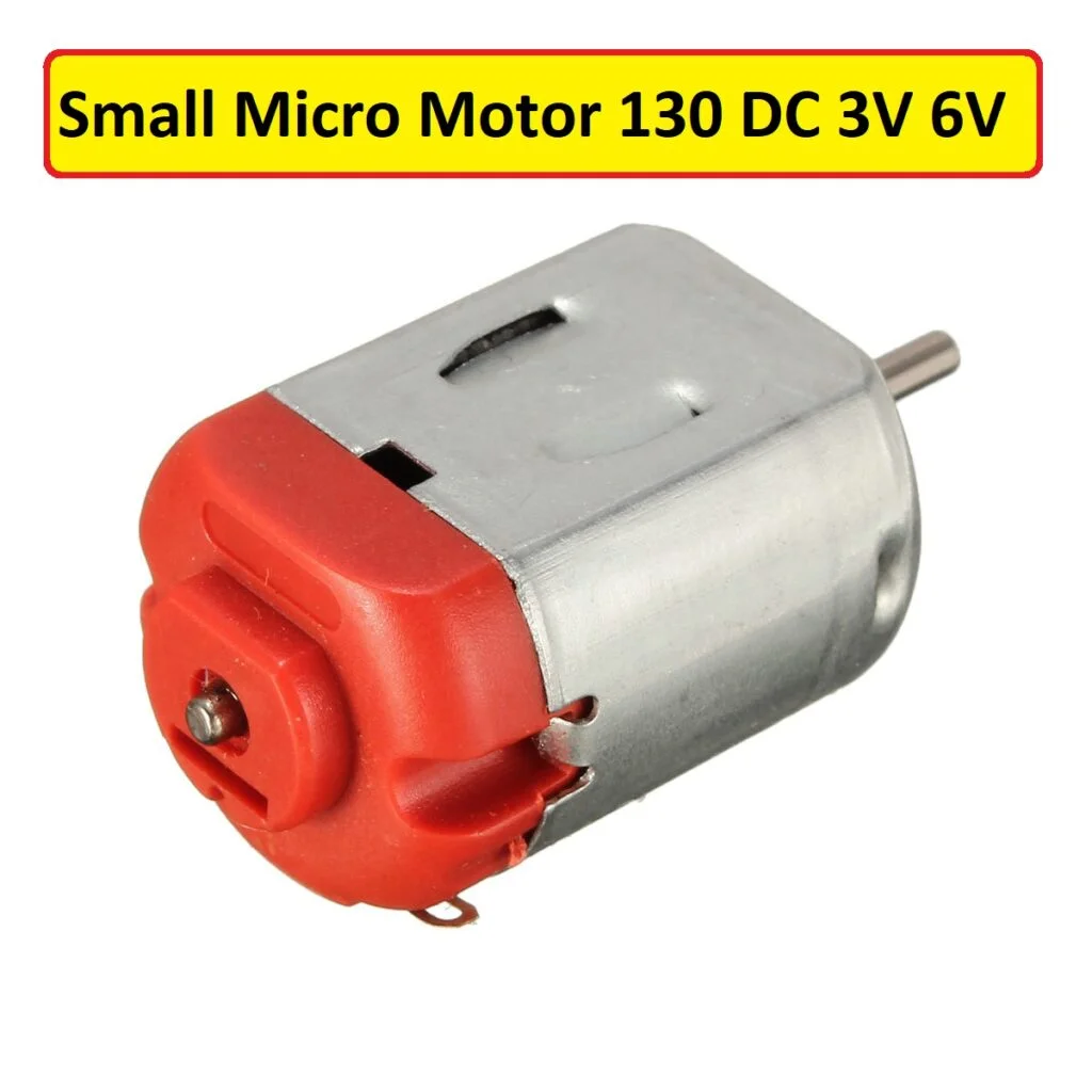 Buy 130 Motor DC 3V 6V Micro High Speed Motor For DIY Toy