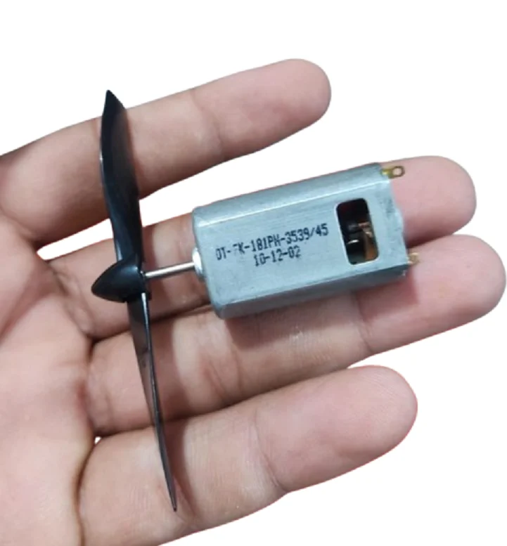 Buy 180 Motor With Fan Propeller Set High Speed Mini Fans
