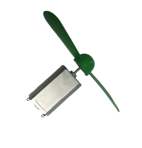 Buy 180 Motor With 2 Blade Fan 3.7V DC High Speed DIY Use