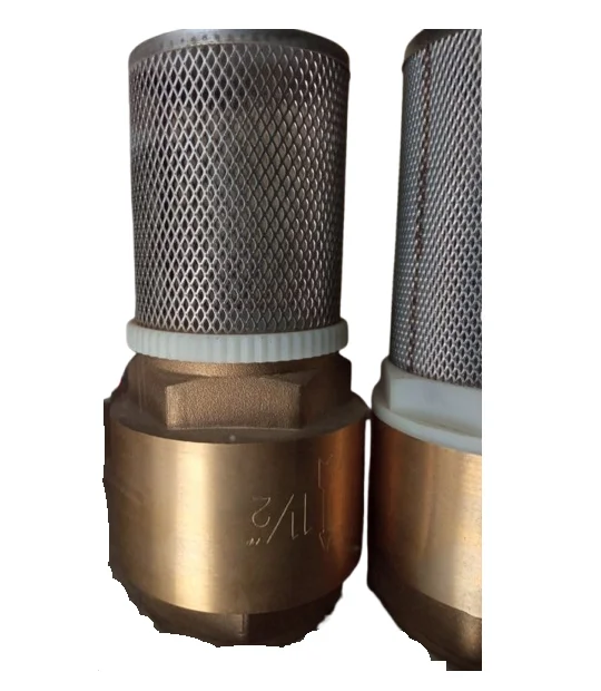 Buy 1.5 Inch Copper Foot Valve with SS Net Filter Pump