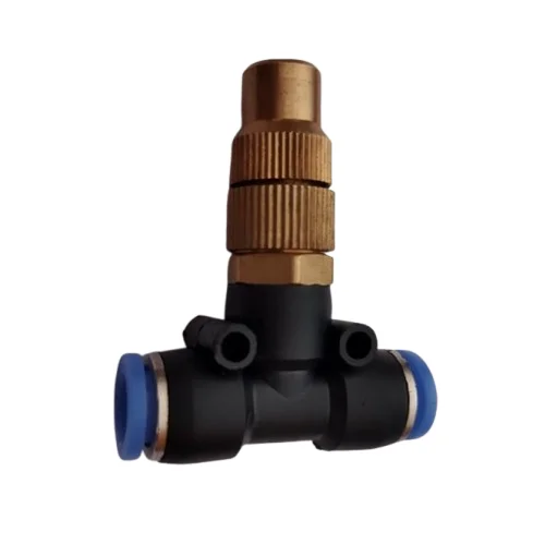 Buy T Joint 6mm to 8mm with Mist Nozzle for Sprayer