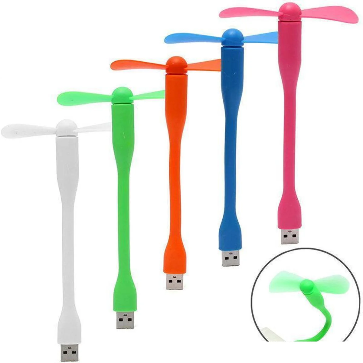 Buy USB Mini Flexible Fan Bendable Portable Laptop Fan