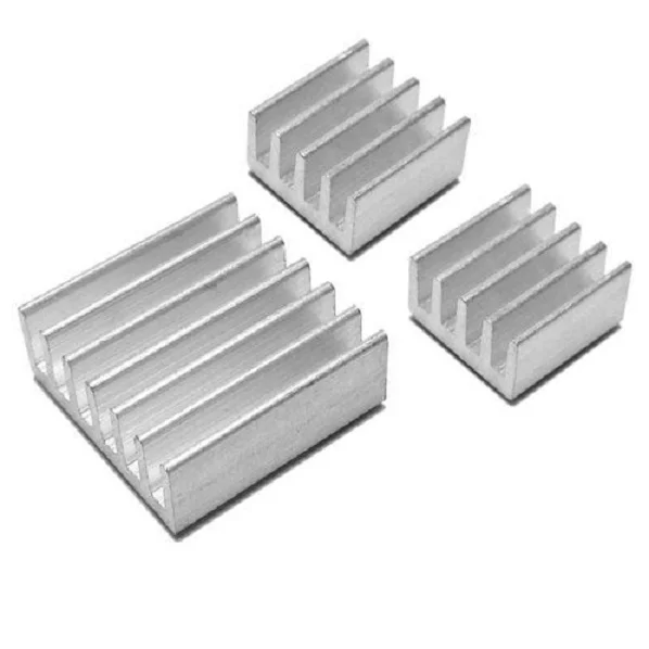 Buy 3Pcs Aluminum Heatsink Set For Raspberry Pi IC