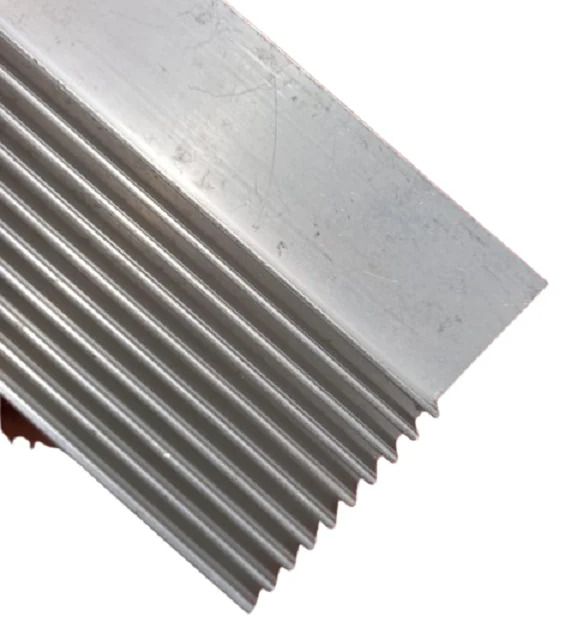 Redouble Side Finned 2 Inch Aluminum Heatsink 2×3.5×1.1 Inch