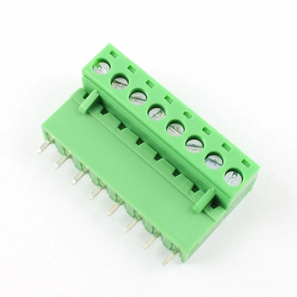 Buy 8 Pin Right Angle Terminal Block Male Female Plug