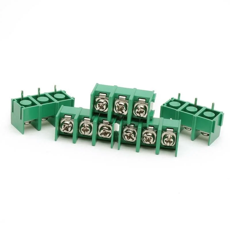 Buy 3 Pin 8.5mm Straight PCB Terminal Block Wire Connector