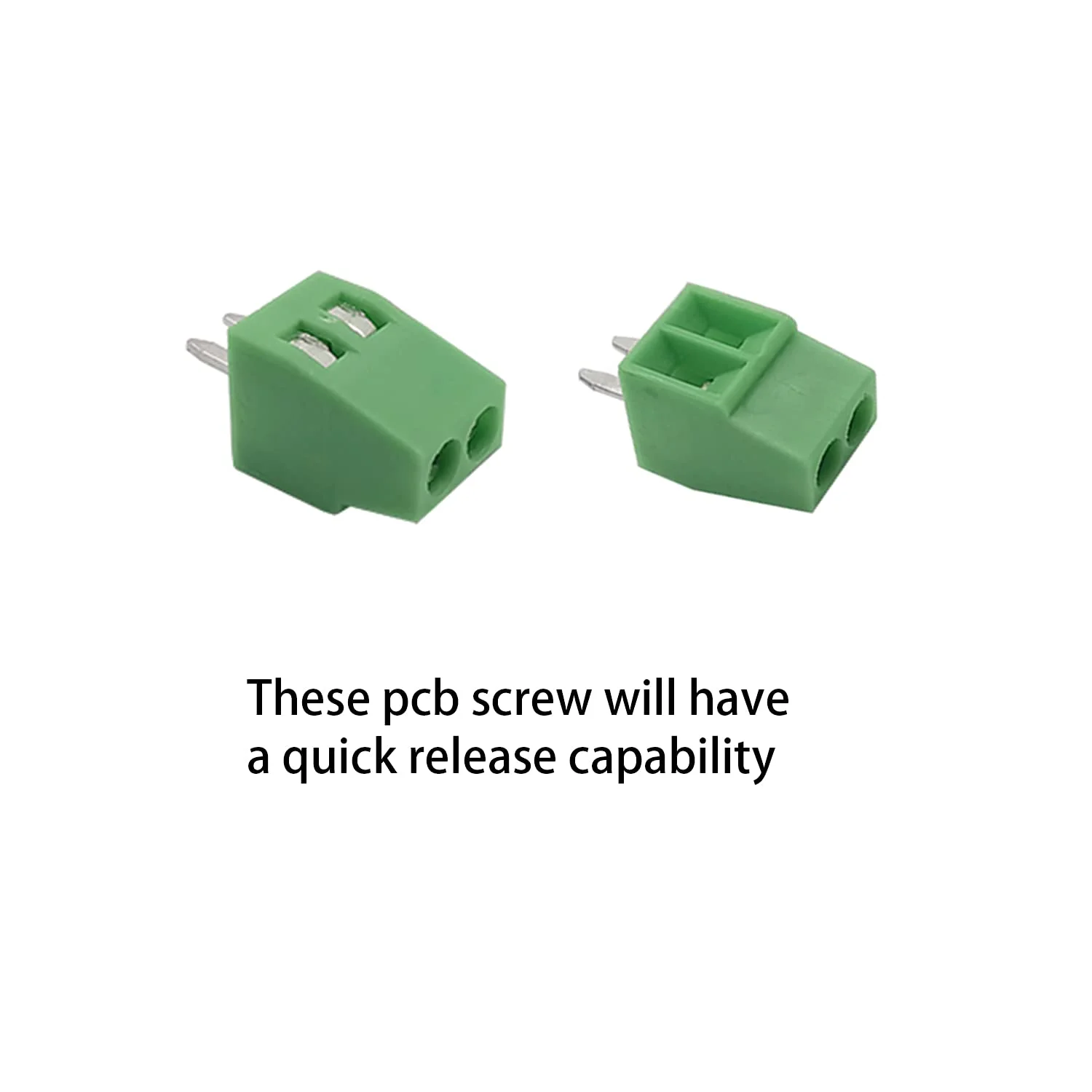2 Pin XK128 Screw Terminal Block 2.54mm PCB Wire Connector