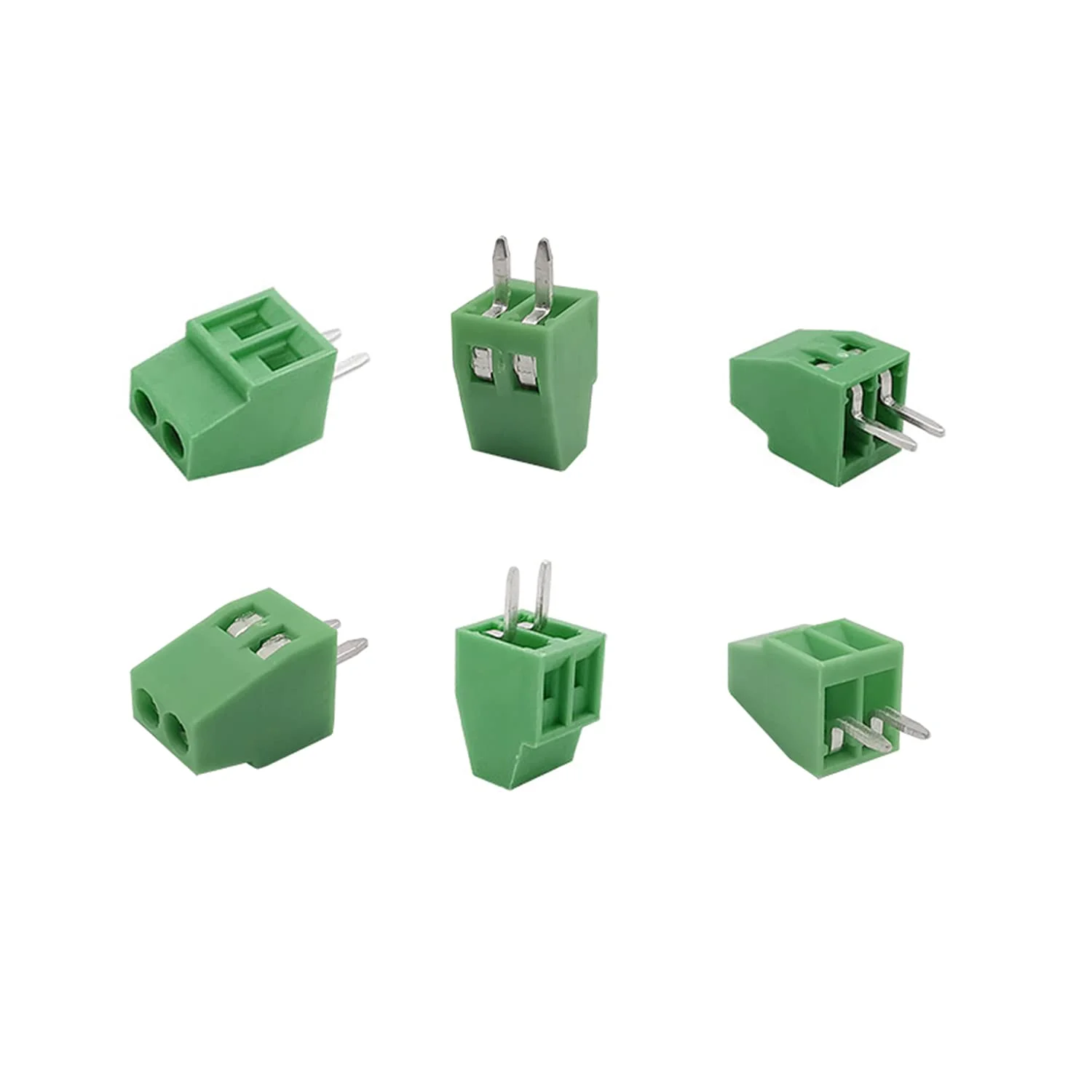 2 Pin XK128 Screw Terminal Block 2.54mm PCB Wire Connector