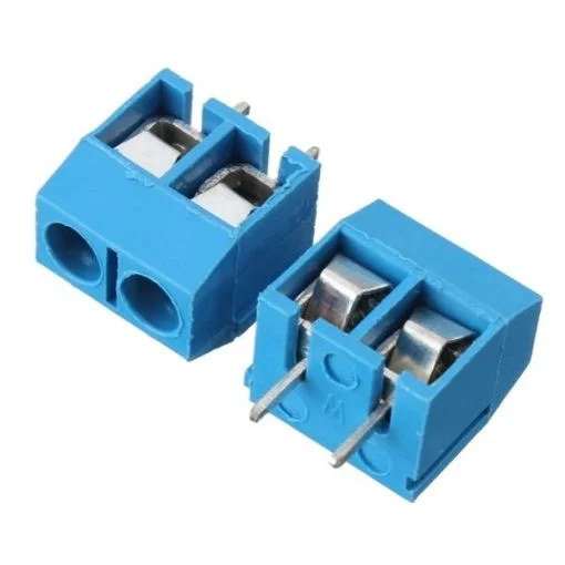 2 Pin KF301 Screw Terminal Block 5.08mm PCB Wire Connector