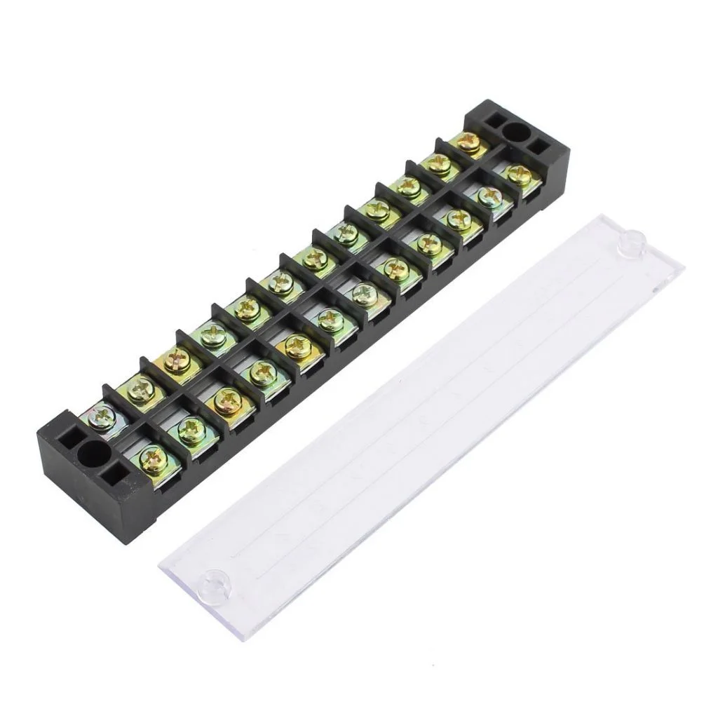 TB-2512 12P Terminal Block 600V 25A Dual Row Connector