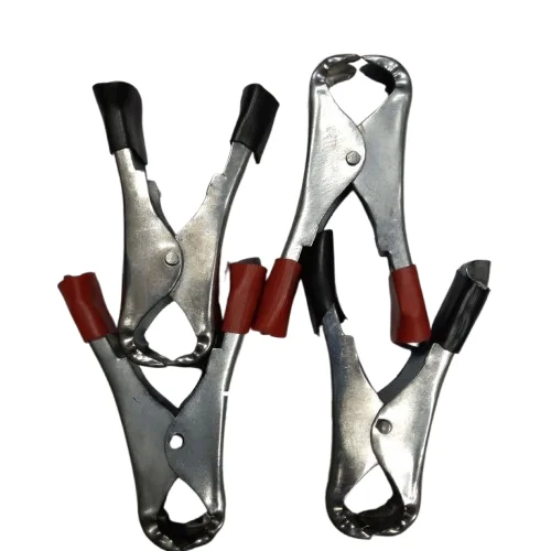 1Pair- 75mm 30A Battery Clip Red & Black Car Cable Clamp