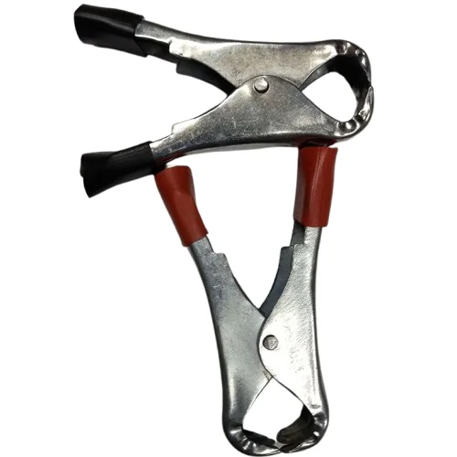 1Pair- 75mm 30A Battery Clip Red & Black Car Cable Clamp