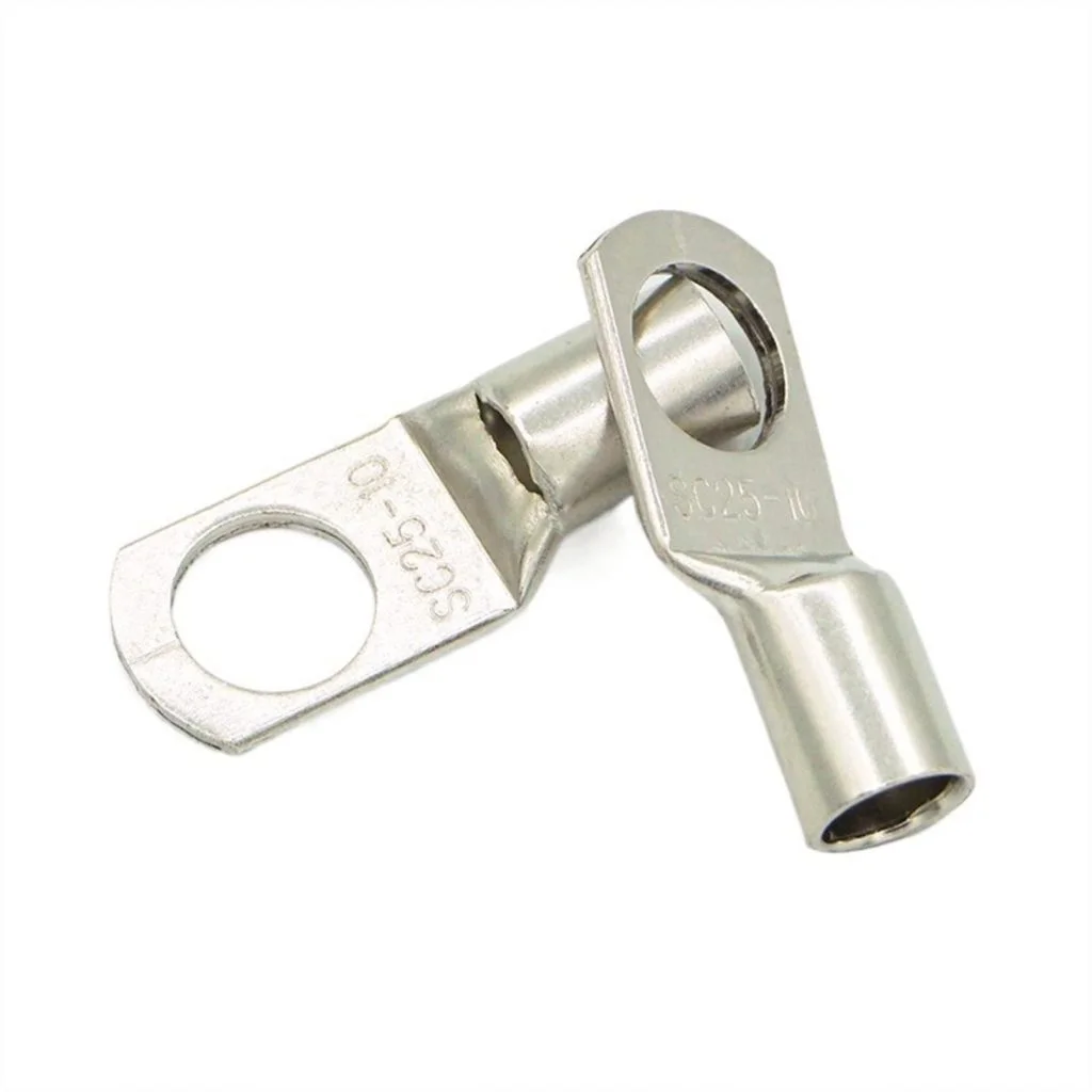 SC25-10 Tinned Copper Battery Cable Lug Ring Terminal