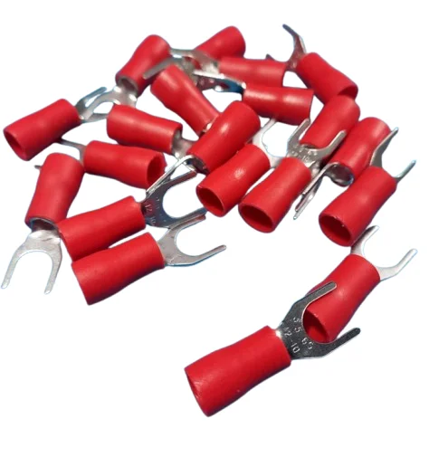 Red Fork Terminal SV5.5-6S 12-10AWG Crimp U-Type Lug