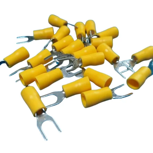 Yellow Fork Terminal SV2-4S 16-14AWG Crimp U-Type Lug 2.5RM