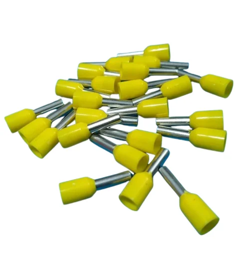 2.5RM E2508 Yellow Ferrule 2.5mm² 14AWG Crimp Wire Terminal