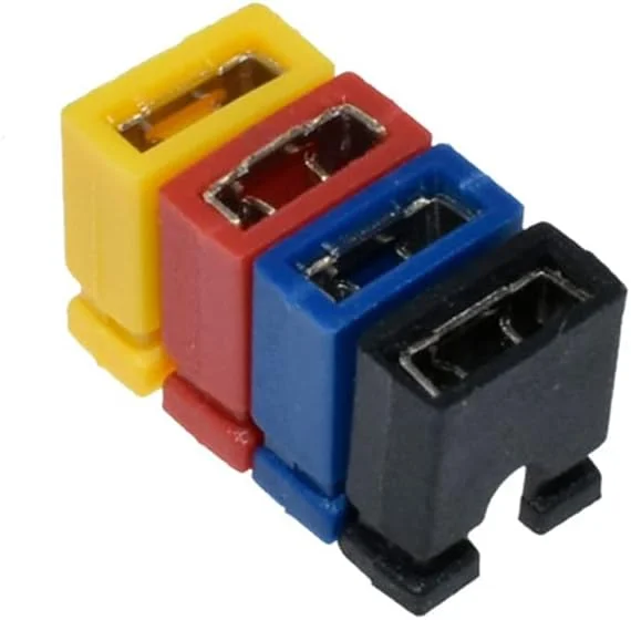 Open Type Shorting Jumper Cap Block For PCB Headers