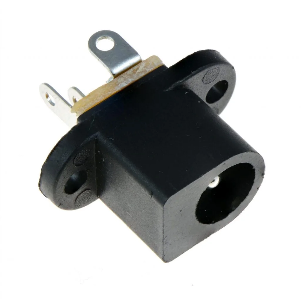 DC012 2.1mm Female DC Power Socket PCB Mount 3 Pin