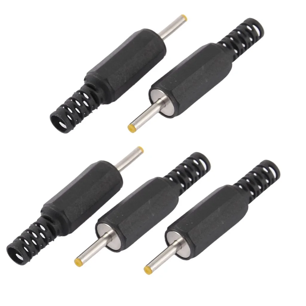 2.5mm x 0.7mm Male DC Power Cable Socket Solder Adapter