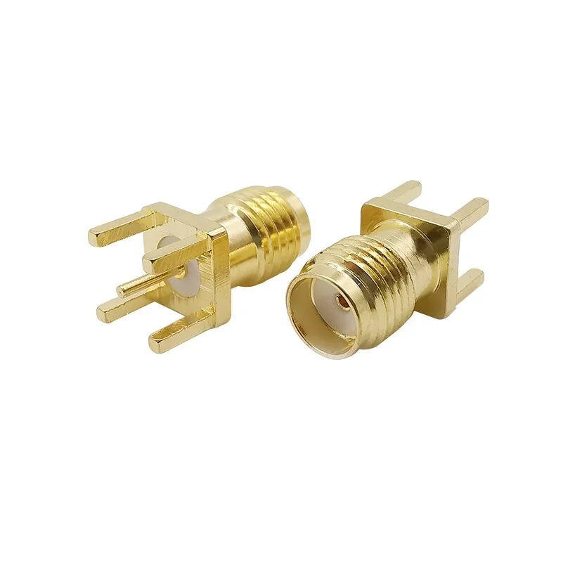 Straight PCB Mount SMA Female Jack RF Adapter Connector