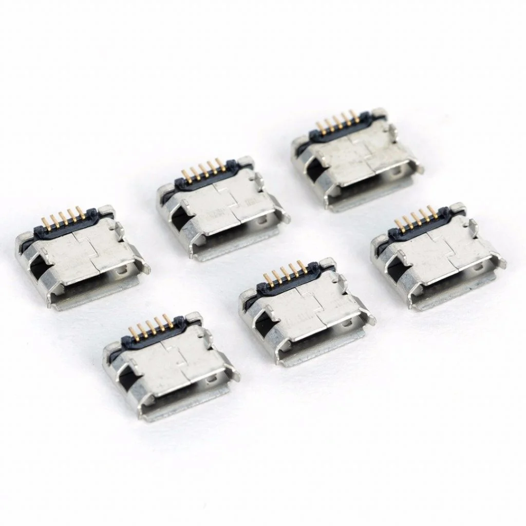 Micro USB 5Pin DIP Type B Female Connector Adapter
