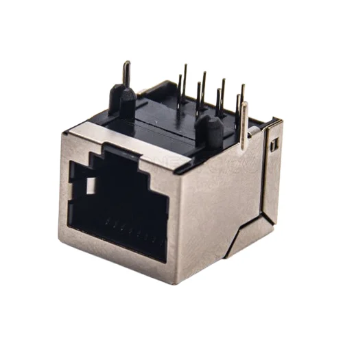 RJ45 8 Pin Ethernet Female PCB Socket S08P Connector